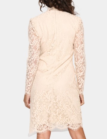 Rochie scurta Saint Tropez, crem