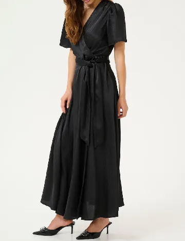 Rochie Kimono Love Copenhagen, negru Negru