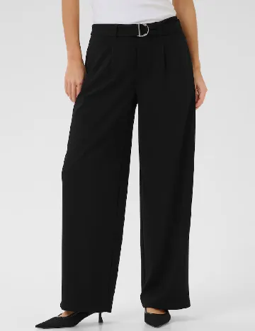 Pantaloni Kaffe, negru Negru