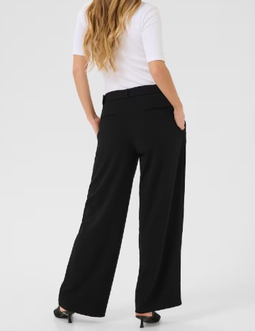 Pantaloni Kaffe, negru
