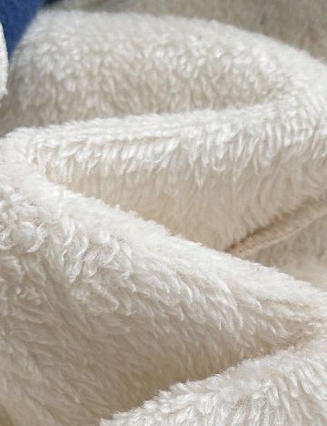 Salopeta Shein Kids, albastru/crem