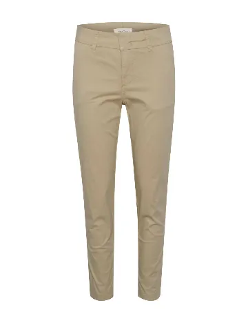 Pantaloni Part Two, crem Crem