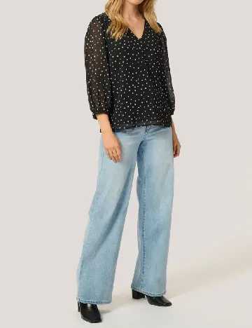 Bluza Kaffe, negru Negru