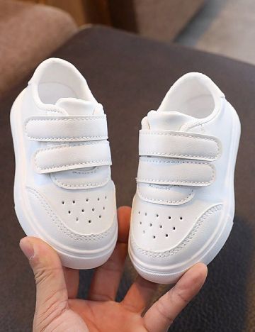 Adidasi Shein Kids, alb