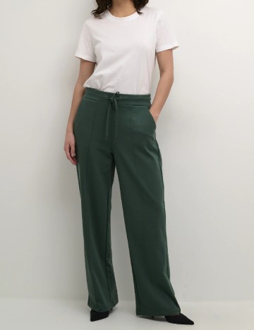 Pantaloni Kaffe, verde