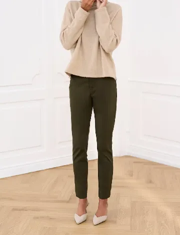 Pantaloni Kaffe, verde Verde