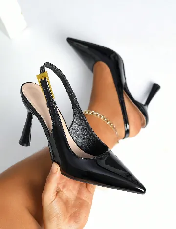 Pantofi SHEIN, negru Negru