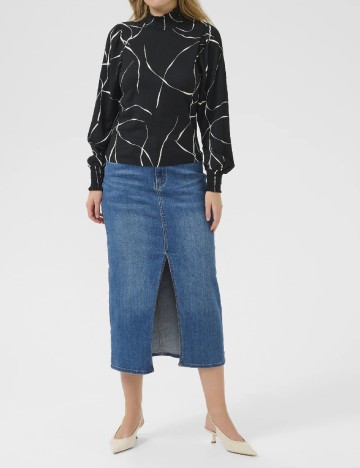 Bluza Kaffe, negru