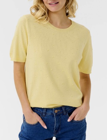 Bluza Cream, galben