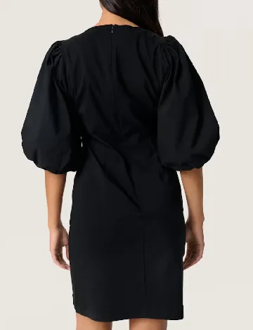 Rochie scurta Soaked In Luxury, negru Negru