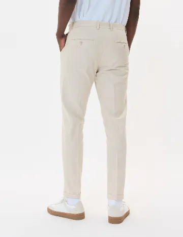 Pantaloni Matinique, bej Crem