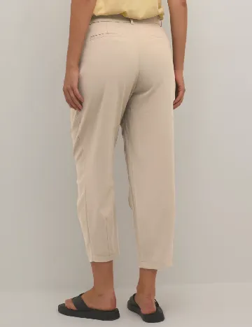 Pantaloni Kaffe, bej Crem