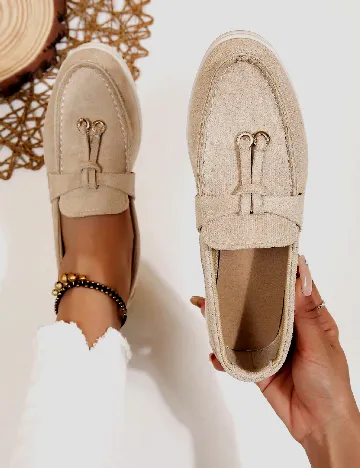 Mocasini SHEIN, maro Maro