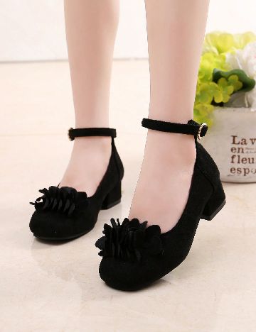 Pantofi Shein Kids, negru