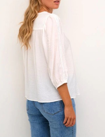 Bluza Kaffe, alb