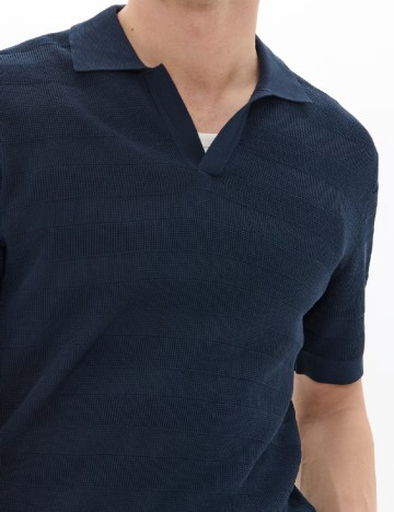 Tricou Matinique, bleumarin