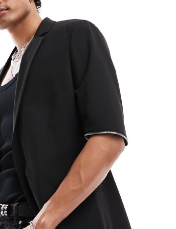 Sacou ASOS, negru