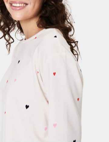 Bluza Saint Tropez, alb