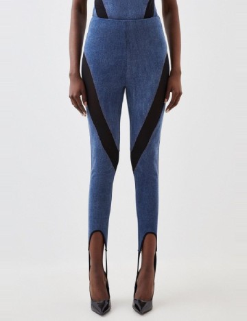 Pantaloni Karen Millen, albastru