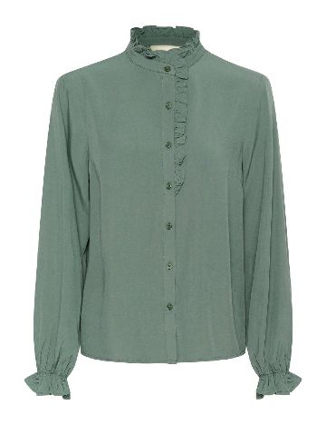 Camasa Cream, verde