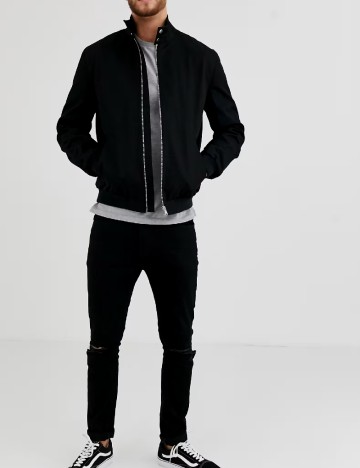 Jacheta ASOS, negru