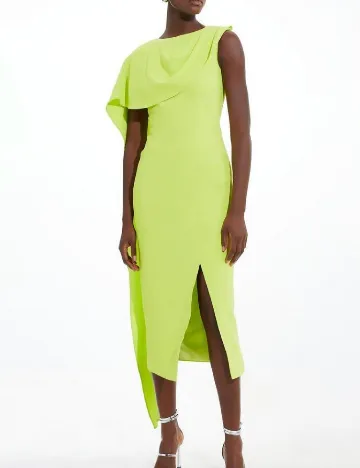 Rochie medie Karen Millen, verde Verde