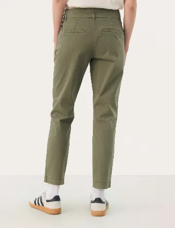 Pantaloni Part Two, verde Verde