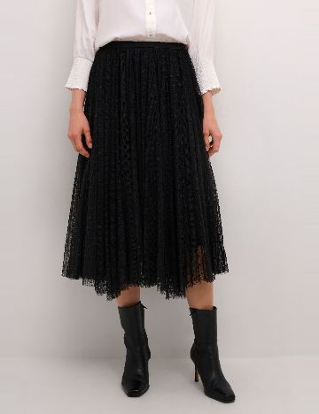 Fusta Cream, negru