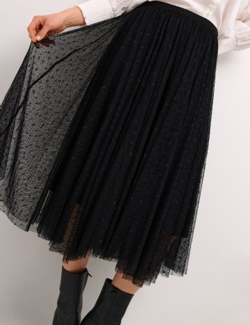 Fusta Cream, negru