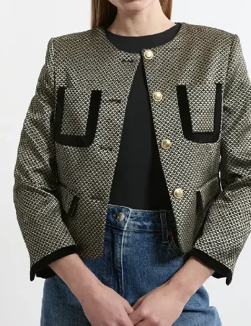 Jacheta Karen Millen, bej Crem
