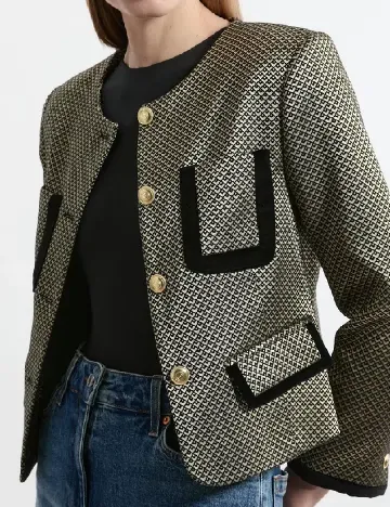 Jacheta Karen Millen, bej Crem