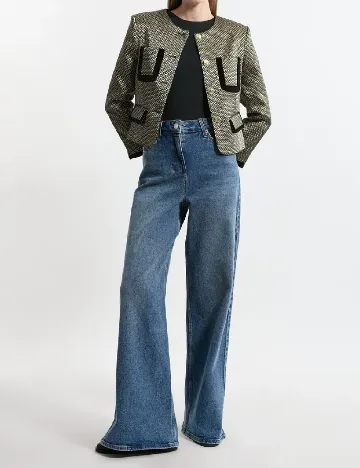 Jacheta Karen Millen, bej Crem