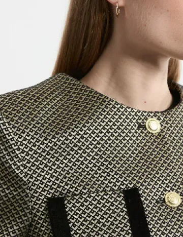 Jacheta Karen Millen, bej Crem