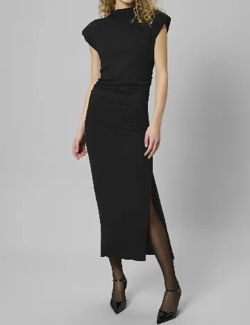 Rochie medie My Essential Wardrobe, negru Negru