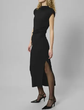 Rochie medie My Essential Wardrobe, negru Negru