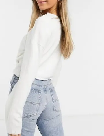 Bluza Hollister, alb Alb