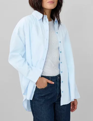Camasa My Essential Wardrobe, bleu Albastru