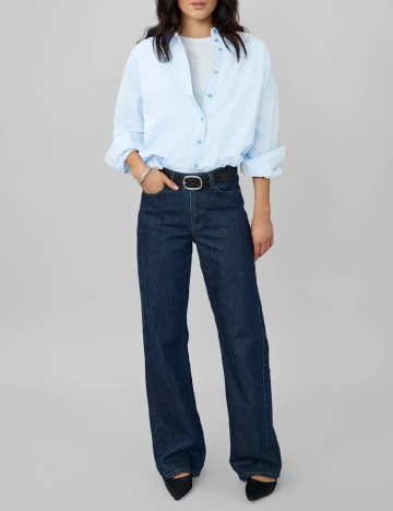 Camasa My Essential Wardrobe, bleu Albastru