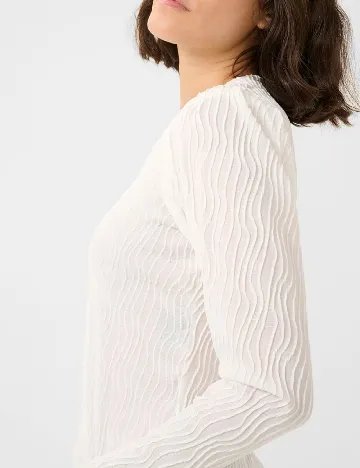Bluza Kaffe, alb Alb