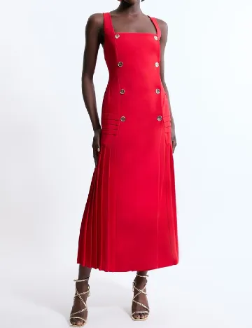 Rochie medie Karen Millen, rosu Rosu