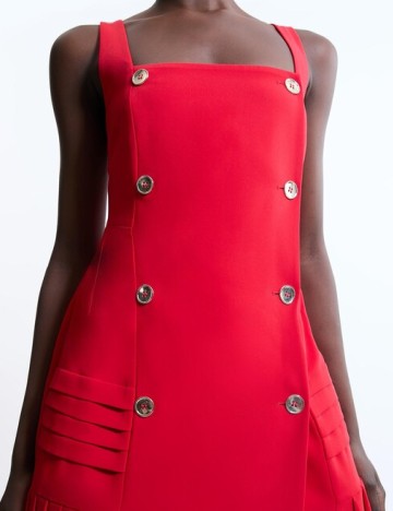 Rochie medie Karen Millen, rosu