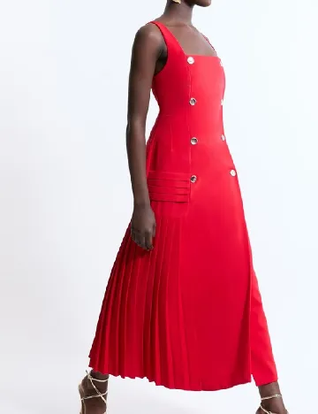 Rochie medie Karen Millen, rosu Rosu