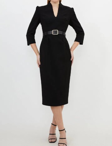 Rochie medie Karen Millen, negru