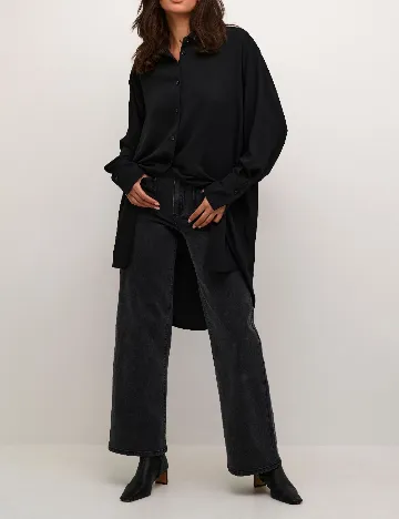 Camasa Kaffe, negru Negru