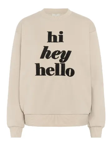 Bluza Kaffe, bej Crem