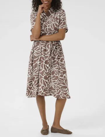 Rochie medie Kaffe, maro Maro