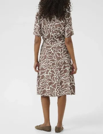 Rochie medie Kaffe, maro Maro