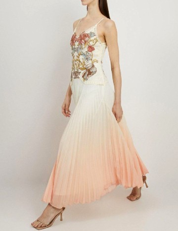 Rochie lunga Karen Millen, mix culori