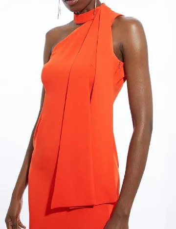 Rochie lunga Karen Millen, portocaliu Portocaliu