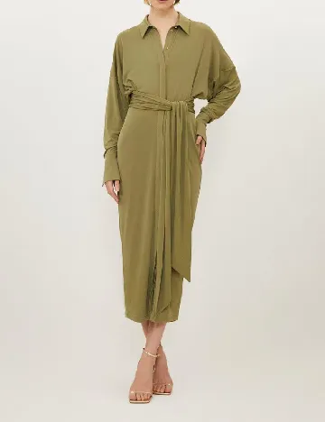 Rochie medie Karen Millen, verde Verde